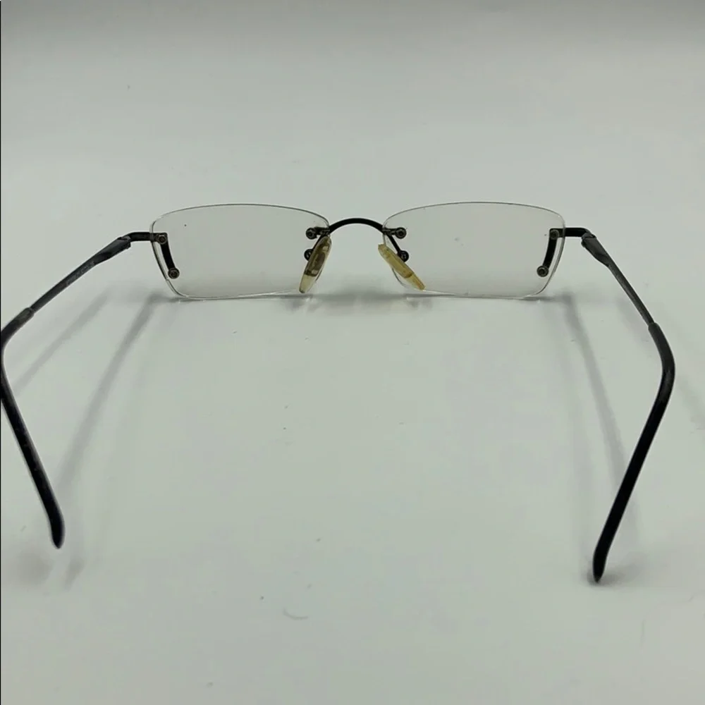 Vintage Azzaro Black Oval Sunglasses Frames